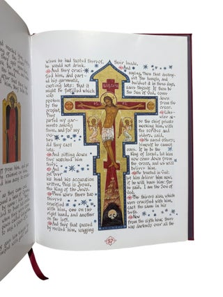 The Illuminated Gospel of St. Matthew: Calligraphy and Iconographic Illuminations in the Byzantine/Slavic Style