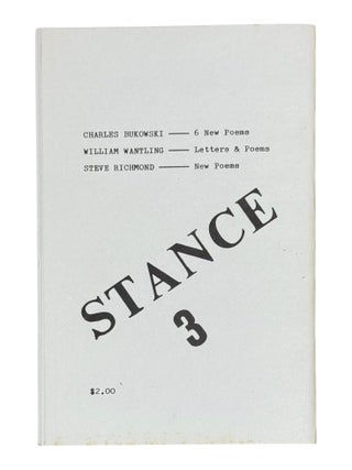 Six New Poems in Stance, Issue #3