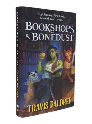 Item #10031 Bookshops & Bonedust. Travis Baldree