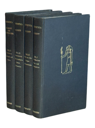Hermetica: The Ancient Greek and Latin Writings Which Contain Religious or Philosophic Teachings...