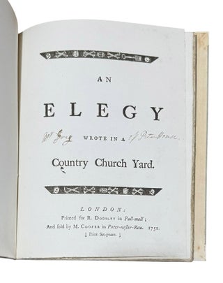 An Elegy Written in a Country Church-Yard