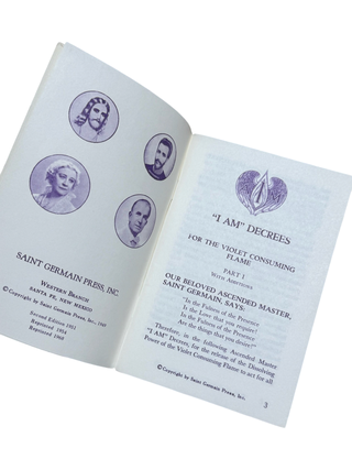 "I AM" Decrees for Violet Consuming Flame Parts 1-4