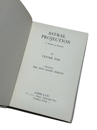 Astral Projection: A Record of Research