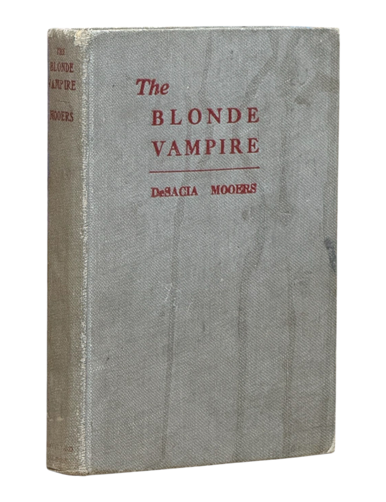 Item #10324 The Blonde Vampire. DeSacia Mooers.