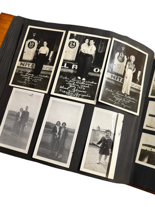 Photo Album Documenting the 1936 Rookie Lewis Walkathon in Tacoma, Washington