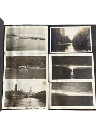 Photo Album Documenting the 1936 Rookie Lewis Walkathon in Tacoma, Washington