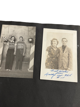 Photo Album Documenting the 1936 Rookie Lewis Walkathon in Tacoma, Washington