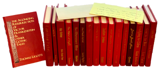 Item #3418 Silver Salamander Red Leather Set of 17 Volumes. Thomas Ligotti, Steve Rasnic Tem,...