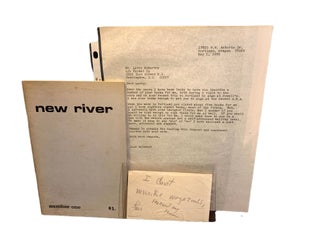 Item #4380 New River Number One with Signed Card and Letter Carbon Copy. Craig Jr. ed. Smyser,...