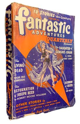 Item #4569 Fantastic Adventures Quarterly Volume 1 Number 3, Summer, 1942. Edgar Rice Burroughs,...