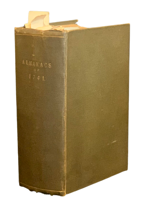 Item #4770 Merlinus Liberatus together with Twenty other British Almanacs for the Year 1741....