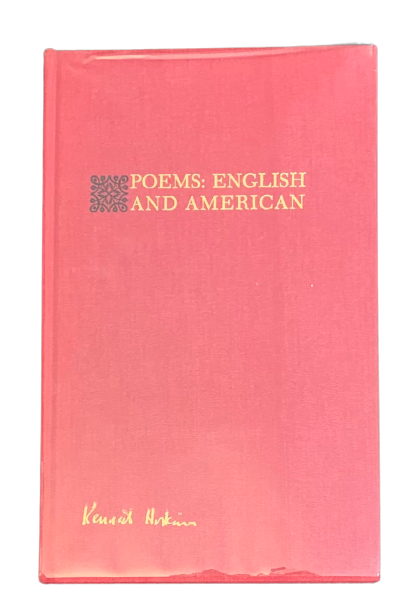 Item #4846 Poems: English and American. Kenneth Hopkins.