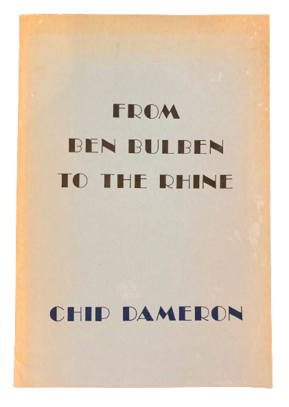 Item #4950 From Ben Bulben to the Rhine. Chip Dameron.