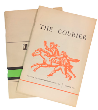 Item #5249 The Courier Nos. 24 and 25. John S. - ed Mayfield