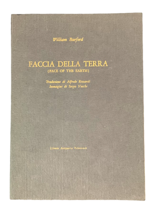 Item #5443 Faccia Della Terra (Face of the Earth). William Burford