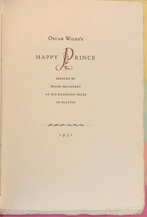 Oscar Wilde's Happy Prince