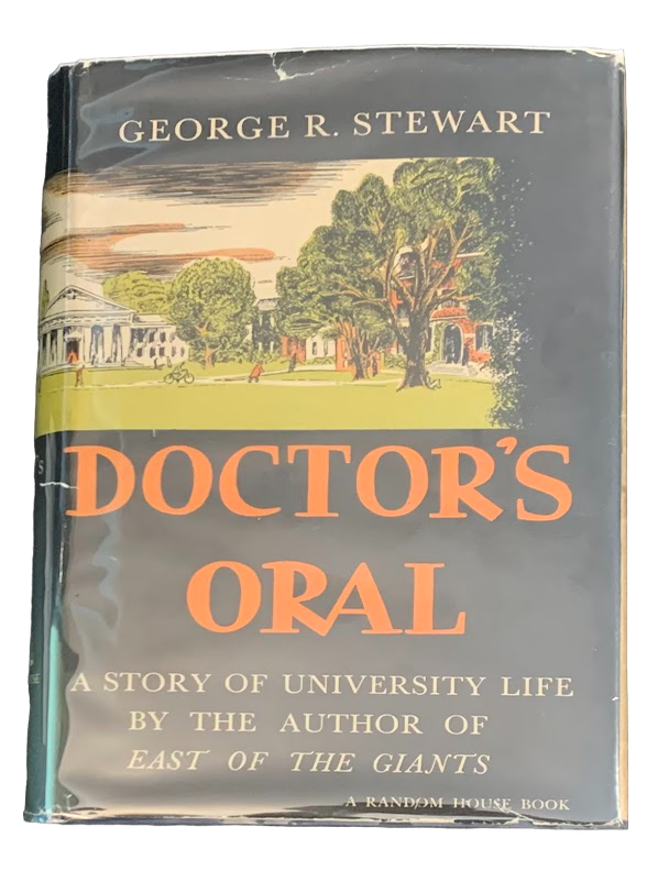 George R. Stewart Books Doctor's Oral | George R. Stewart | First edition