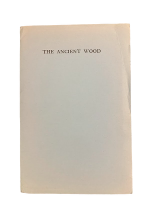 Item #5596 The Ancient Wood and Other Poems. Amateur Press, Edwin B. - comp Hill