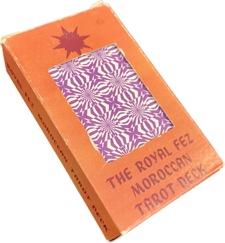 Item #5652 The Royal Fez Moroccan Tarot Deck. Roland Berrill, Stuart R. Kaplan, Michael Hobdell