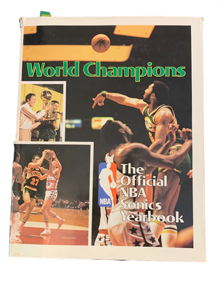 Item #5736 World Champions 1978-1979: Seattle Supersonics. Lenny Wilkins, George Toles, Paul Silas