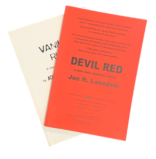 Item #5779 Vanilla Ride [with] Devil Red - 2 Proofs. Joe R. Lansdale