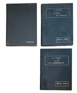 Item #5820 Set of Four Personal Opera Scores for Roles at the Met. Marion Talley