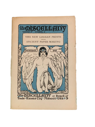 Item #5825 The Miscellany Volume II Number 4, December 1915. Dard Hunter, H. Alfred - ed Fowler