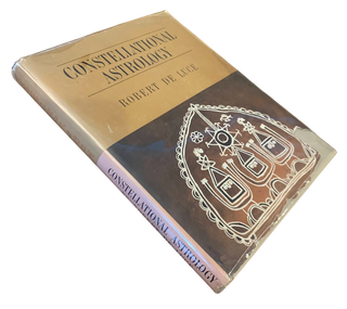 Item #5854 Constellational Astrology According to the Hindu System. Robert De Luce, DeLuce