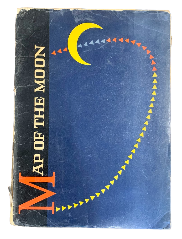 Map of the Moon [Cover Title. Space Race, Josef Klepesta, Ladislav Lukes.