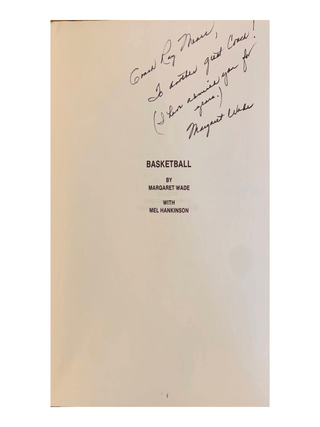 Basketball [with] 1977-78 Delta State Program and Bumper Sticker
