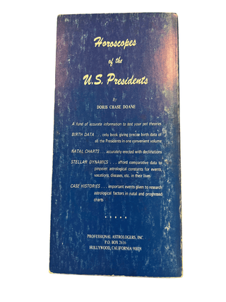 Horoscopes of the U.S. Presidents