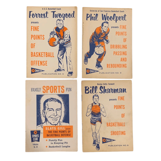 Item #6115 Fine Points of Basketball Offense, Defense, Dribbling Passing and Rebounding, and...