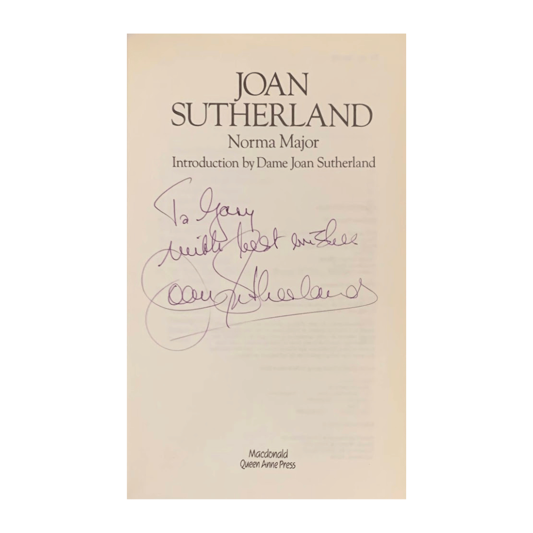 Joan Sutherland | Norma Major | First edition