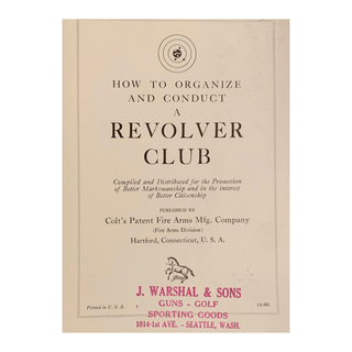 How to Organize and Conduct a Revolver Club