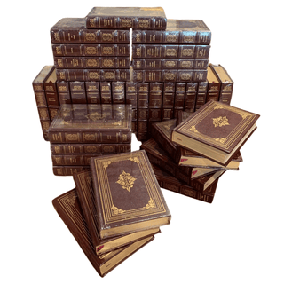 Item #6239 The Harvard Classics Collector's Edition Full Leather, Complete in 37 Volumes. Charles...
