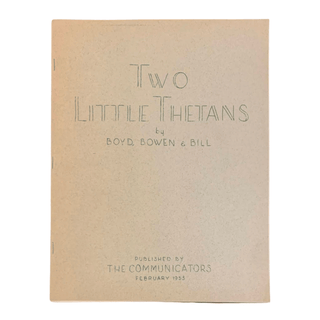 Item #6404 Two Little Thetans. Scientology, Bowen Boyd, Bill