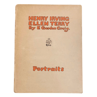 Item #6436 Henry Irving. Ellen Terry. etc. A Book of Portraits [With Typed Letter Signed from the...