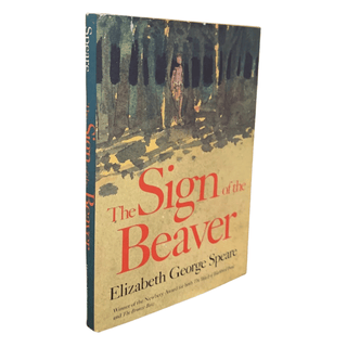 Item #6447 The Sign of the Beaver. Elizabeth George Speare