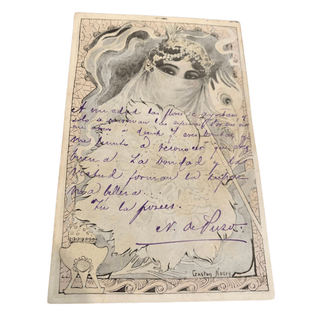 Collection of 36 Postcards Written by Cuba's Intelligentsia to an Enigmatic Lady in Havana