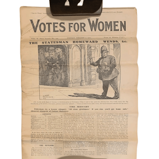 Item #6502 Votes for Women Vol V (new series) no. 230, Friday, August 2, 1912. Women's Suffrage,...