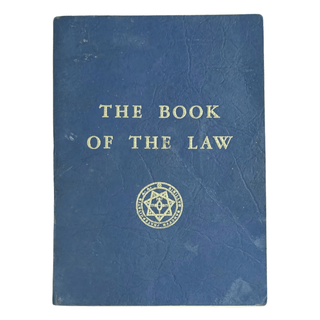 Item #6515 The Book of the Law [technically called Liber al vel legis sub figura CCXX as...