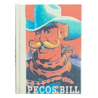 Item #6527 The Saga of Pecos Bill: A Legendary Folk Hero. Miniature Book, Edward O'Reilly, Texas