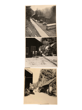 Photographic Archive Detailing the building of a Bindery at Alma College in Los Gatos, California