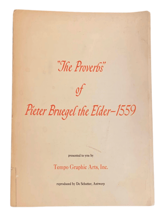 Item #6594 "The Proverbs" of Pieter Bruegel the Elder - 1559 [6-Panel Full Color...