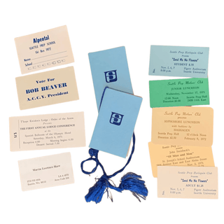 Archive of Job Printing, Fine Printing, and Short Works from a Seattleite