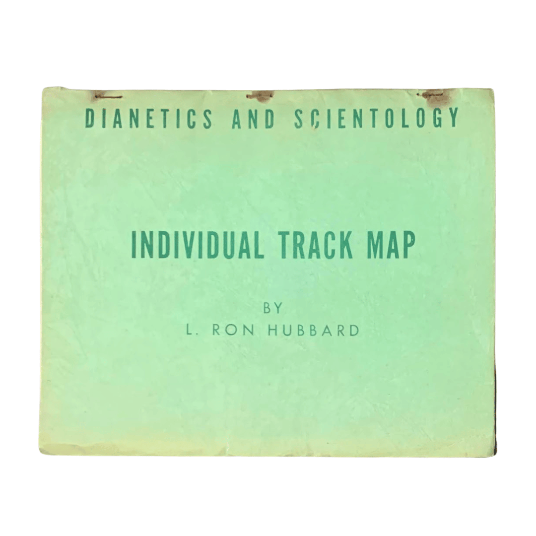 Scientologist Map The Individual Track Map | Scientology, L. Ron Hubbard | First edition