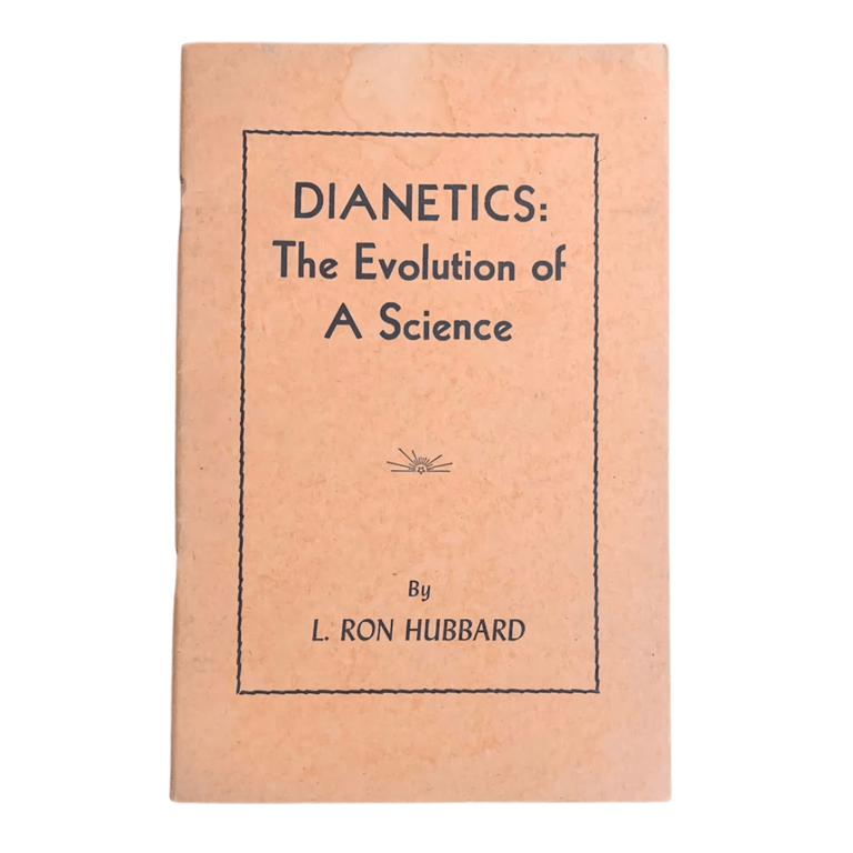 New Ron Science Dianetics: The Evolution of a Science | L. Ron Hubbard | First edition thus