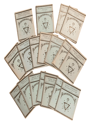 Item #6922 Lot of 18 Church of Light Serials including Horary Astrology, The Laws of Occultism,...