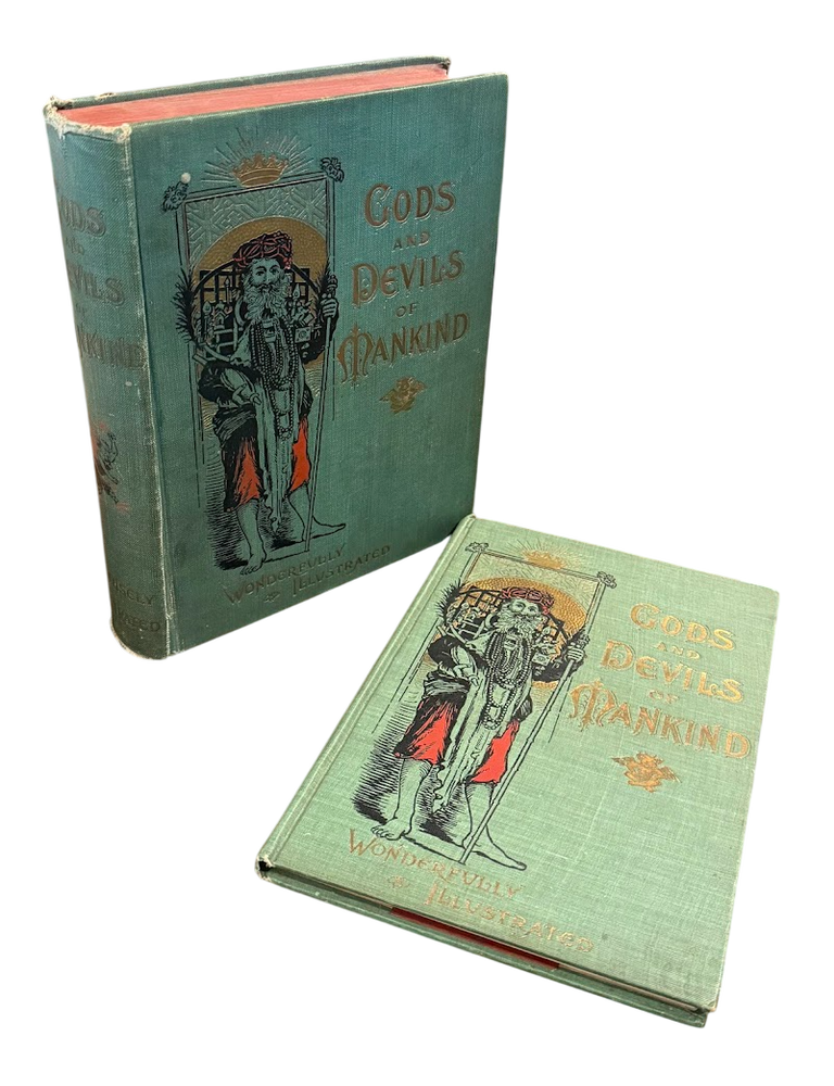 Gods and Devils of Mankind [with] Salesman's Sample [2 Volumes. Demonology, Frank S. Dobbins.