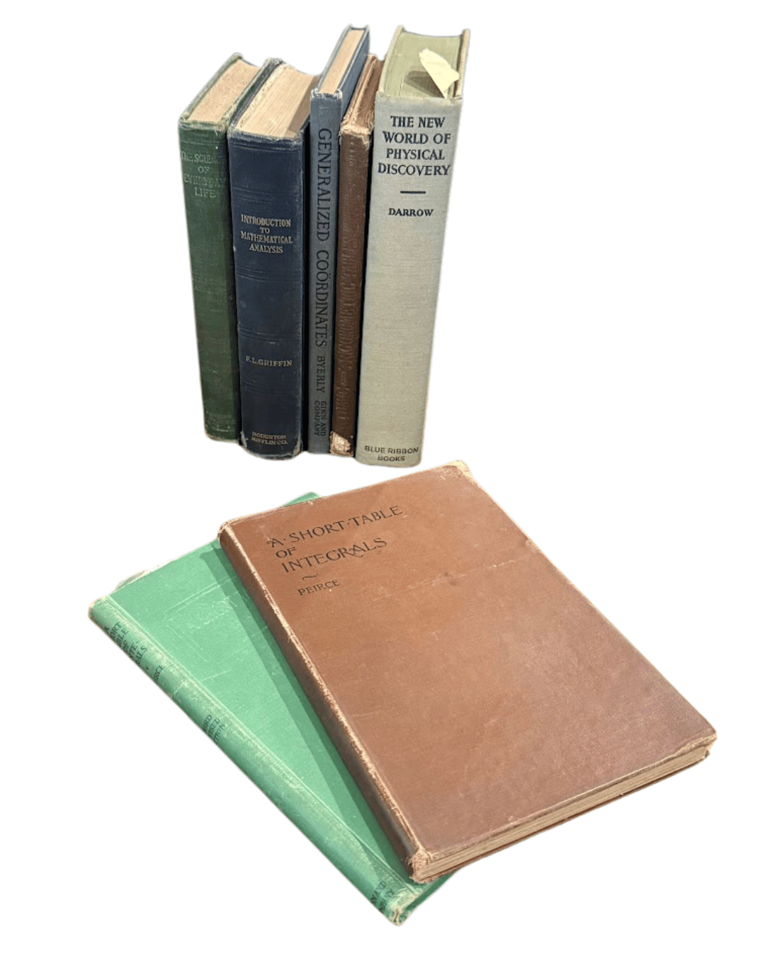 Group of Science Textbooks from the Library of Vivian A. Johnson ...